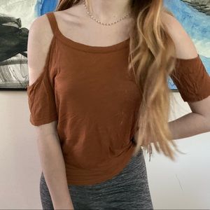 Forever21 Shirt with Cutouts